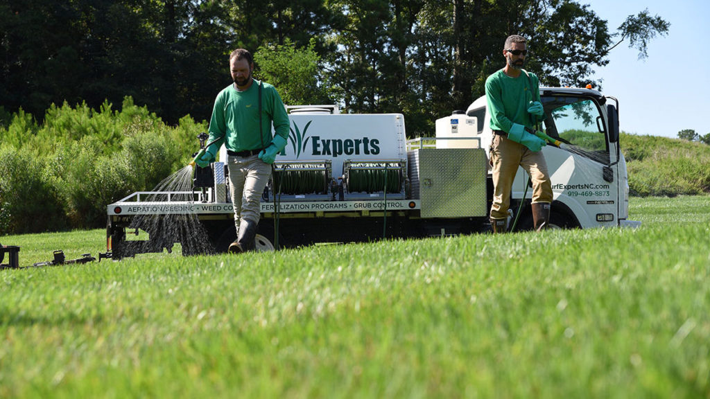 service truck for Turf Experts,